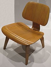 LCW (Lounge Chair Wood) Chair by Charles and Ray Eames, Honolulu Museum of Art 4410.1