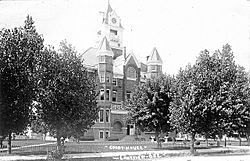 Lake County Courthouse, Lakeview, Oregon, 1916