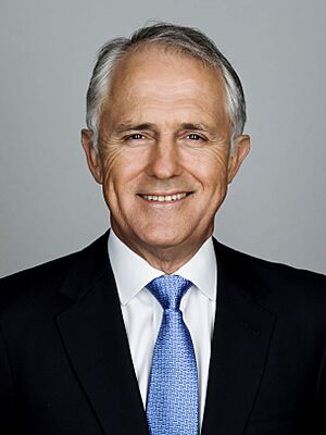 Head shot of Turnbull smiling
