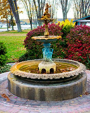 Manistee County Courthouse Fountain