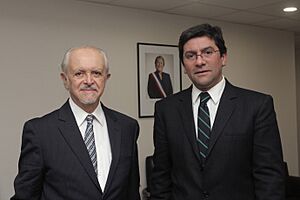 Mario Molina y Pablo Badenier