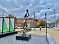 Marshall University Basketball Hal Greer Statue 2022