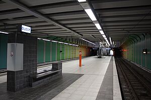 Metro Charleroi - Ouest station