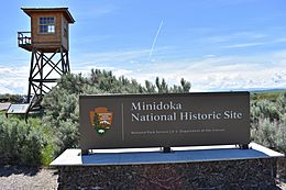 Minidoka National Historic Site (Entrance).jpg