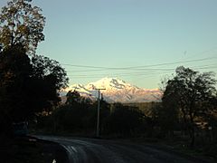 Monte Longaví desde camino a Digua