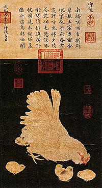 Mother Hen and Chicks, Song Dynasty