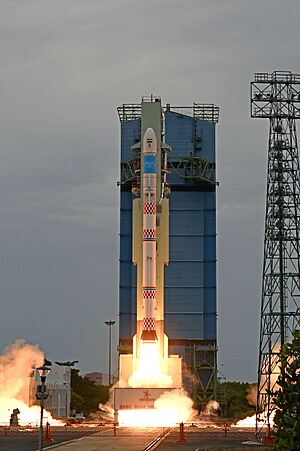 Mrm7669 Launch of SSLV-D1 from Satish Dhawan FLP