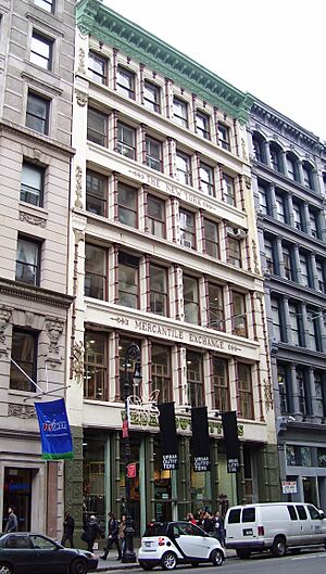 NY Mercantile Exchange 628 Broadway