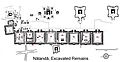 Nalanda, excavated remains