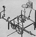 Optical-grinding engine model