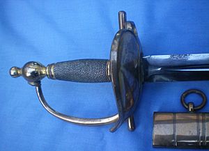 Pattern 1796 heavy cavalry officer's dress sword
