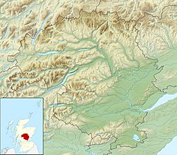 A' Bhuidheanach Bheag is located in Perth and Kinross