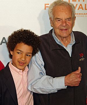 Peter Fernandez and his grandson in 2008