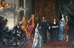 Philip Herbert, 4th Earl of Pembroke, with his Family