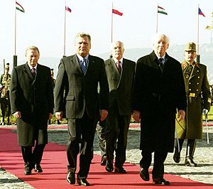 Presidents of Visegrad group