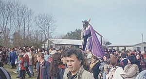 Procesión en Cahuach