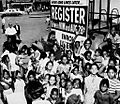 Register to vote African American 1960s sign
