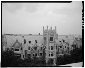 SOUTHEAST (FRONT) ELEVATION - Messiah Home for Children, 1771 Andrews Avenue, Bronx, Bronx County, NY HABS NY,3-BRONX,11-1