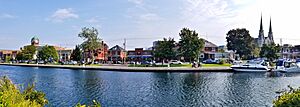 Skyline of downtown Valleyfield