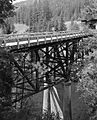 Scenic Bridge, Spanning Clark Fork at Old Highway 10, Tarkio vicinity (Mineral County, Montana)