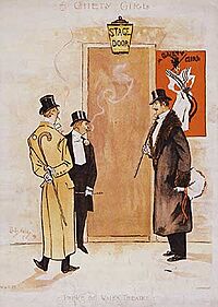 Stage Door Johnnies (drawing)