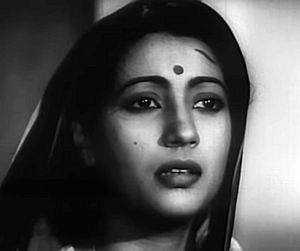 Suchitra Sen dans Devdas (1955)