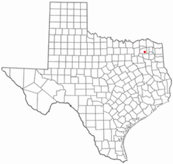 Location of Como, Texas