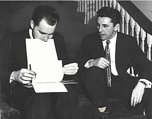 Ted Knap and Richard Nixon pumpkin papers