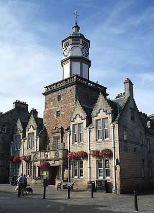 The (former) Town Hall and Tollbooth in Dingwall Ross & Cromarty Scotland (2874092256).jpg