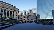 The Bank of Canada Museum (Ottawa), view from the top.jpg