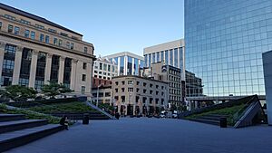 The Bank of Canada Museum (Ottawa), view from the top