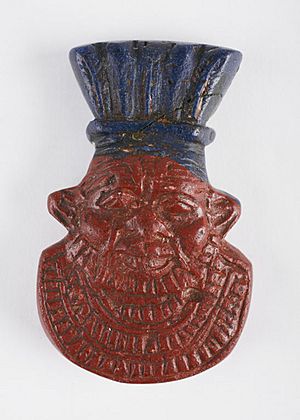The Childrens Museum of Indianapolis - Dwarf-God Bes amulet