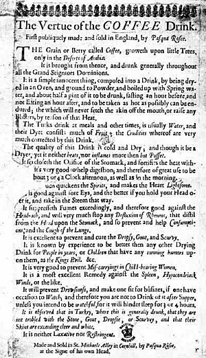 The Vertue of the COFFEE Drink