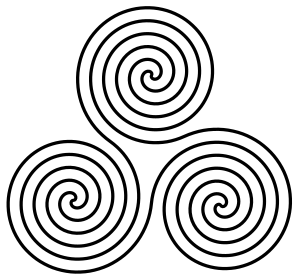 Triple-Spiral-Symbol
