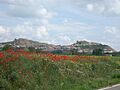 View of Bolea, Spain from the west, 2007