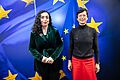 Vjosa Osmani, President of Kosovo, visits the European Commission - 2024 - P065041-746930