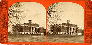 Wesleyan College, circa 1877 - DPLA - 6098fed0d90914d03c98118db843e638