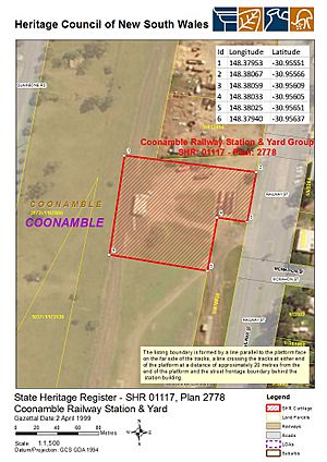 1117 - Coonamble Railway Station and Yard Group - SHR Plan No 2778 (5011975b100)