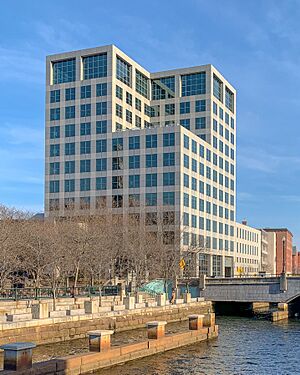 121 South Main St and Providence River (cropped)