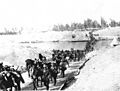 9th Light Horse crossing the Suez canal