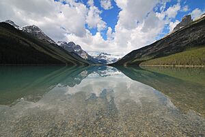 A Calm Morninf at Glacier Lake