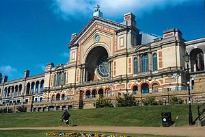 Alexandra Palace, a few minutes walk from Wood Green station