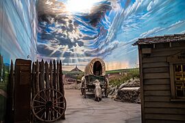 Archway (Kearney NE) - covered wagon (1)