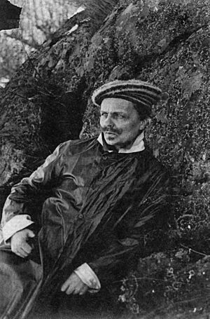 August Strindberg photographic selfportrait 1