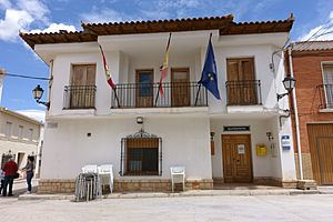 Town hall in Villalgordo del Marquesado