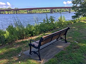 Blackstone Park, Providence Rhode Island-bench