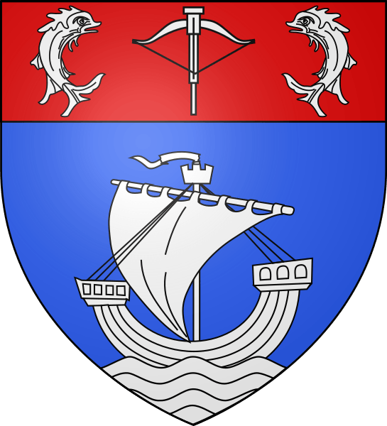 Blason ville fr Villeneuve-la-Garenne (Hauts-de-Seine)