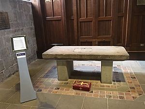 Bolton Priory - stone altar