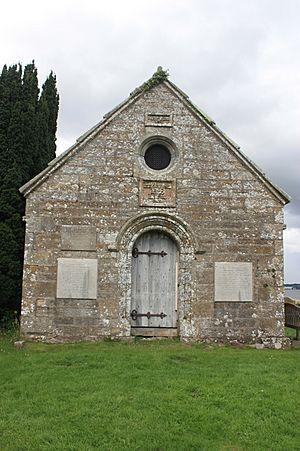 Bruce family vault, old Kinross churchyard