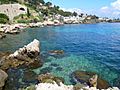 Cap d'Ail and its blue waters - panoramio
